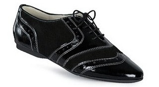 PANTOFI OXFORD NEGRI DIN PIELE NATURALA