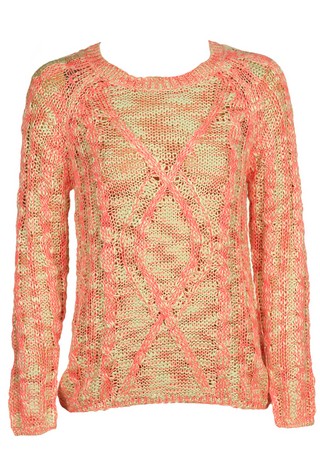 PULOVER BERSHKA COLLE PINK