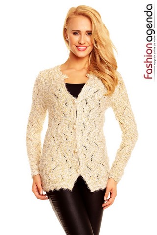 Cardigan Crem So Fluffy