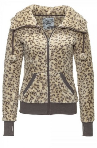 Hanorac Fleece Dama cu Urechi Fresh Made Bej