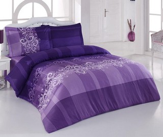 Lenjerie de pat Double Satin Seth Purple