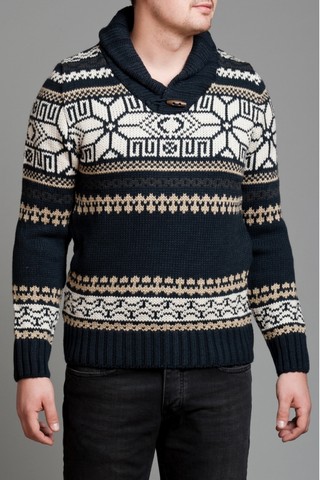 Pulover print aztec AXEL