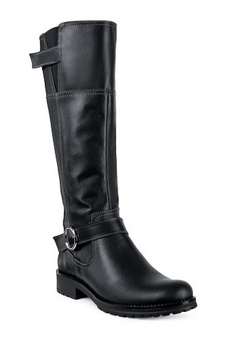 CIZME NEGRE DIN PIELE NATURALA MODEL 166