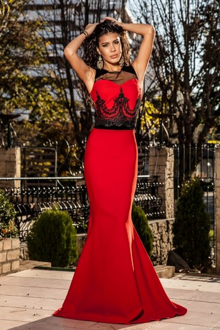Rochie Karmine Rosie