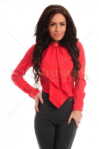 Camasa PrettyGirl Innocent Me Red