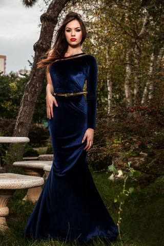 Rochie Ambra Bleumarin
