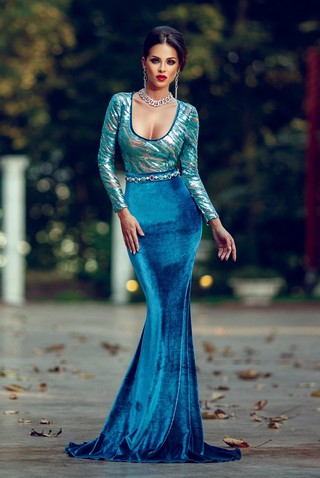 Rochie Elma Turcoaz