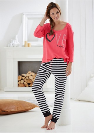 Pijama cu dungi