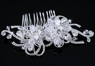 Agrafa Flower Bouquet Tiara