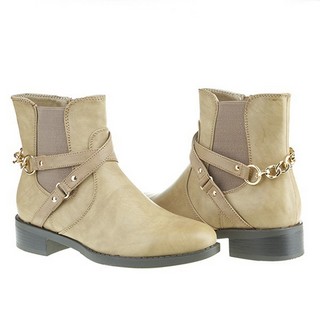 Botine Chieko khaki