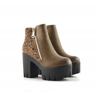 Botine Kom Khaki