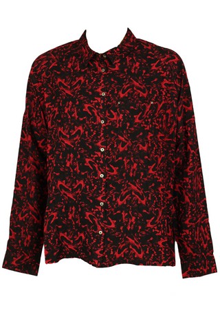 CAMASA VERO MODA CARROS RED