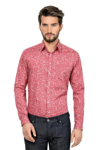 Camasa casual slim rosie print floral