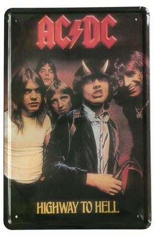 Decoratiune de perete ACDC