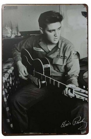 Decoratiune de perete Elvis Song