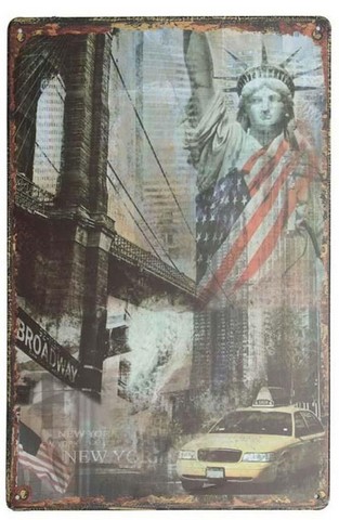 Decoratiune de perete New York