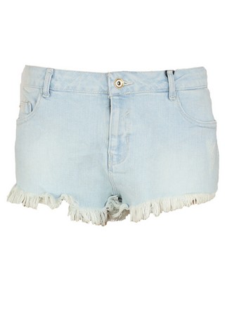 PANTALONI SCURTI ZARA OPHTA LIGHT BLUE