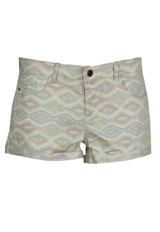 PANTALONI SCURTI ZARA POMOTTE LIGHT BLUE