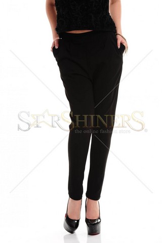 Pantaloni Ana Radu Classic Office Black