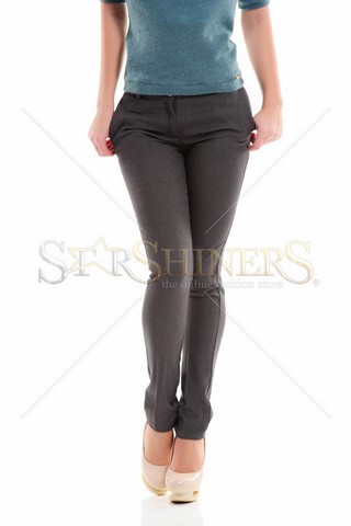 Pantaloni PrettyGirl No Rush Grey
