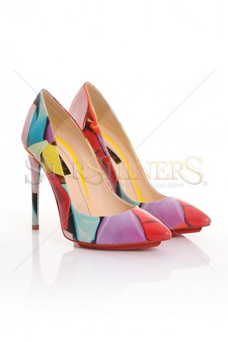 Pantofi Mineli Boutique Fabulous Red