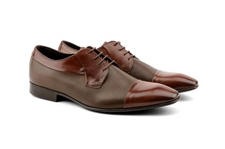 Pantofi clasici maro piele