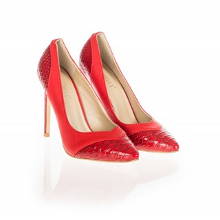 Pantofi dama rosii eleganti Viper
