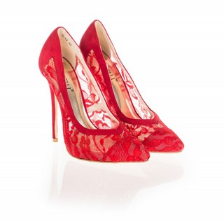 Pantofi dama rosii eleganti