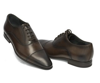 Pantofi eleganti barbatesti maro Ralph din piele naturala
