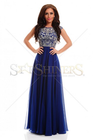 Rochie Sherri Hill 32017 DarkBlue