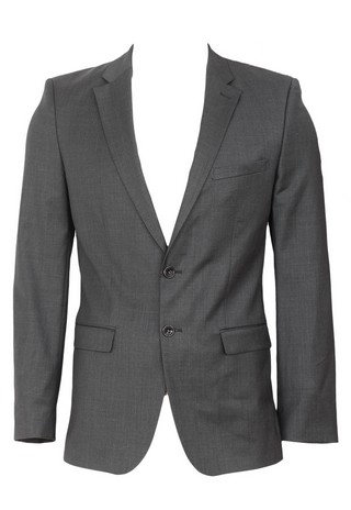 SACOU ZARA COLLE DARK GREY