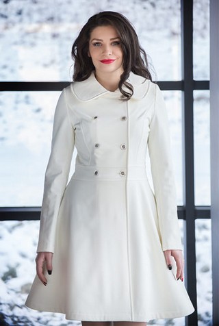 TRENCH IVOIRE DIN SOFT-SHELL VERONICA