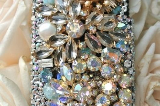 Huse pentru Iphone 5S/6 cu cristale Swarovski pentru fete