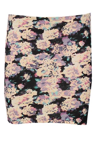 FUSTA BERSHKA COLLECTION BLACK