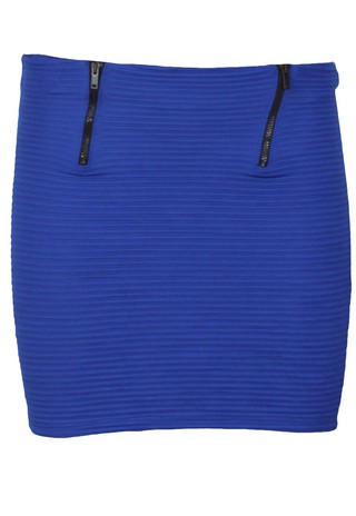 FUSTA BERSHKA LISLE BLUE