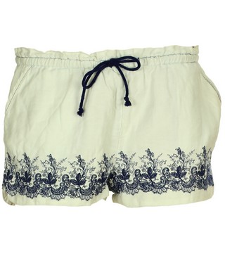 PANTALONI SCURTI BERSHKA KALPOE LIGHT BLUE