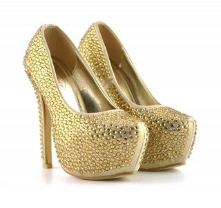 Pantofi Crazy Aurii