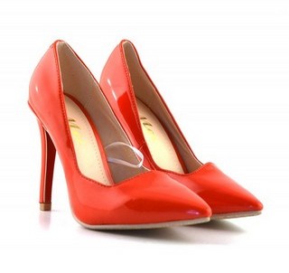 Pantofi Emy rosii