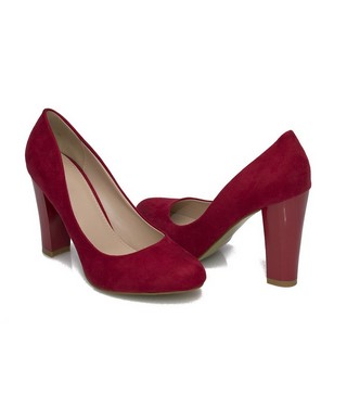 Pantofi eleganti dama rosii Mae