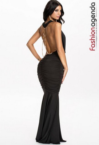 Rochie Lunga de Seara Black Chains