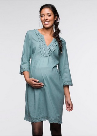 Rochie gravide ecru