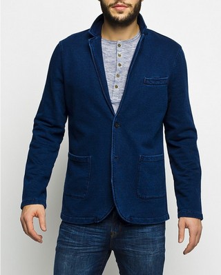 Sacou Barbati Mc Neal Bleumarin 4951-KZM001