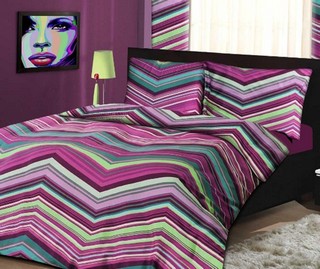 Set de pat Double Satin Gael Purple
