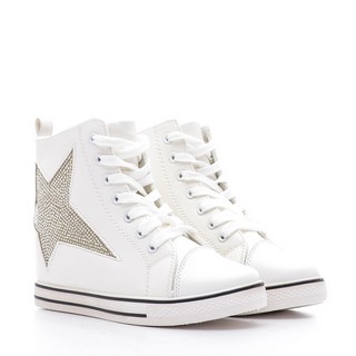 Sneakers dama Brielle alb