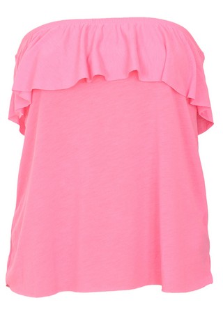 TOP BERSHKA LISLE PINK