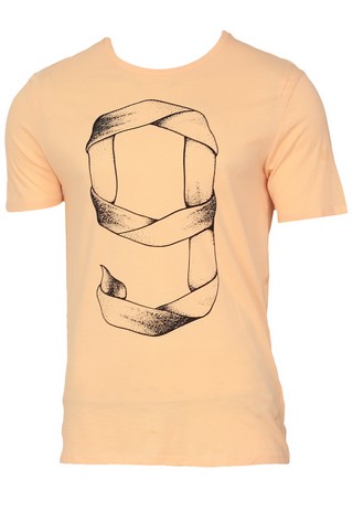 TRICOU BERSHKA FILTER ORANGE