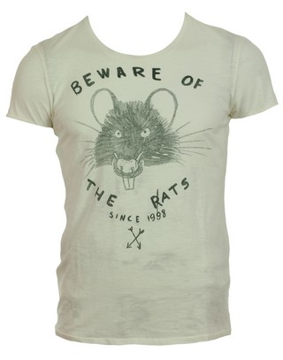 TRICOU BERSHKA LAVEH WHITE