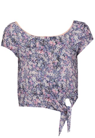 TRICOU BERSHKA POMOTTE BLUE