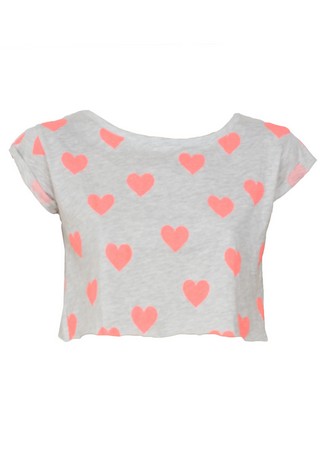 TRICOU BERSHKA SIMETTE GREY