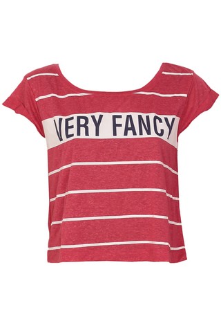 TRICOU BERSHKA TELA RED